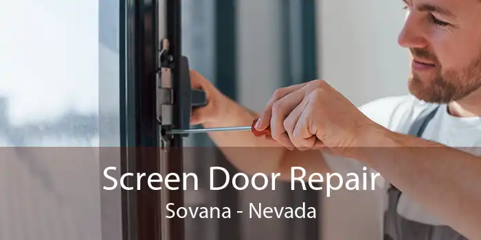 Screen Door Repair Sovana - Nevada